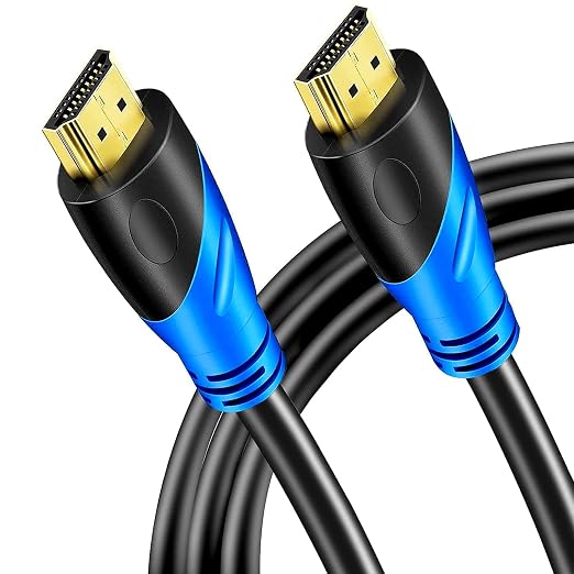 8K HDMI Cable 5FT (HDMI 2.1,48Gbps) Ultra High Speed Gold Plated Connectors,Ethernet HDMI Cord, 8K@60HZ 4K@120HZ 2K 1080P 3D ARC Compatible with UHD TV Monitor Laptop Xbox PS4/PS5 ect