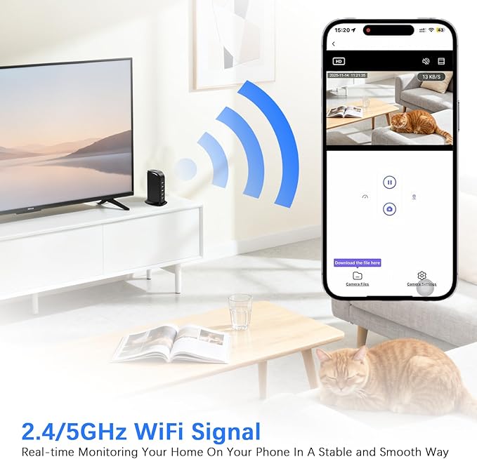 WiFi Hidden Spy Security Camera USB Charger, FHD 1080P Wireless Secret Camera Nanny Cam for Home Office Bedroom and Room Security with Real Time Motion Detection