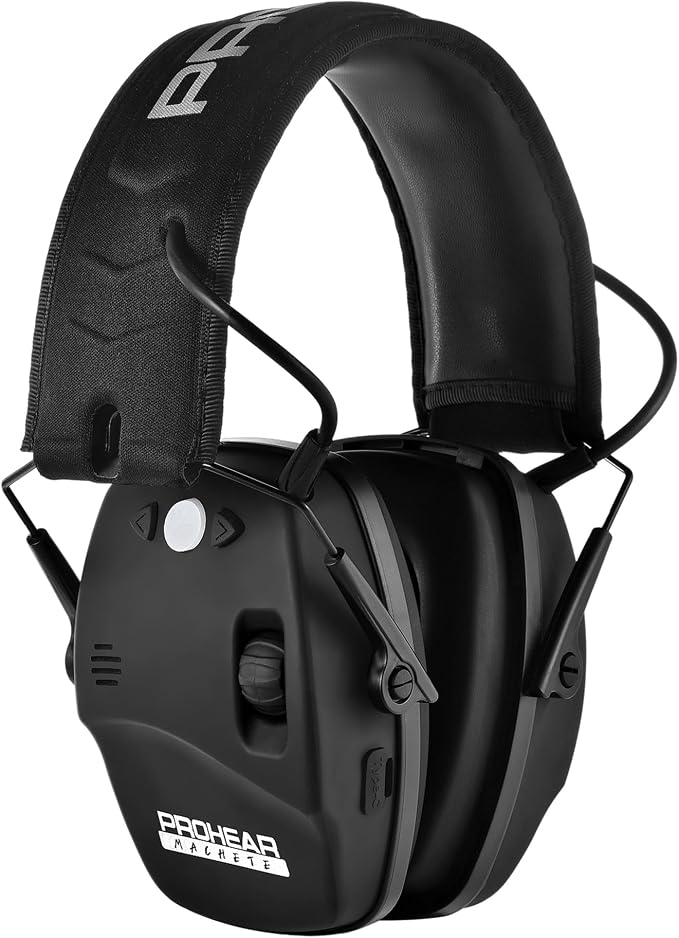 PROHEAR Ear Protection Safety Earmuffs for Shooting Noise Reduction Slim Hearing Protector
