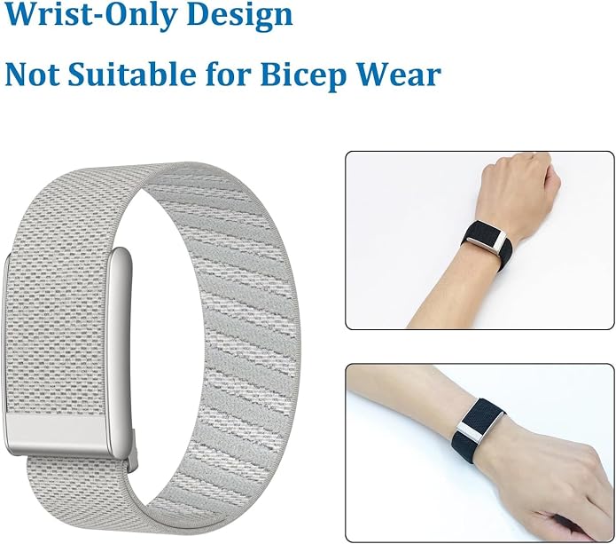 DADO Nylon Soft Band Compatible with WHOOP 5.0, One, Peak, and Life | Adjustable, Durable & Secure Fit Strap | NOT for Gen 4