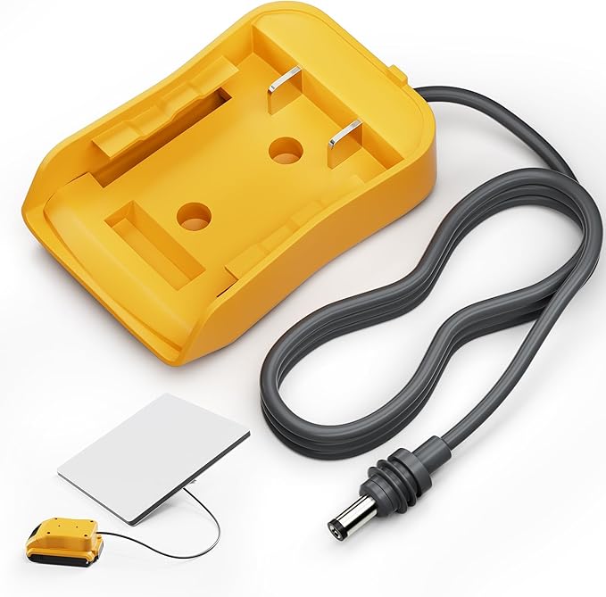 Starlink Mini De.Walt Battery Adapter, Starlink Mini Accessories for De.Walt 20V Battery 3.2FT Cable Charger Adapter to DC Power Cable Cord Plug