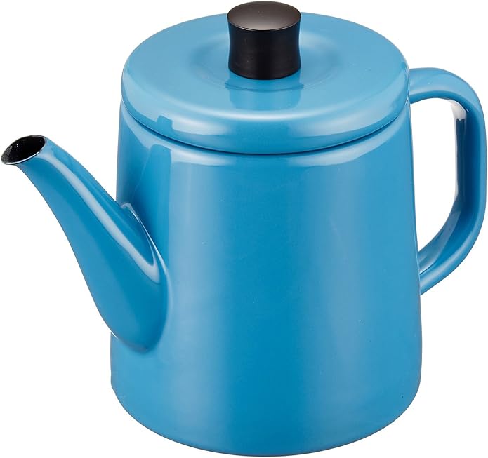 Noda Enamel Kettle, 0.3 gal (1.5 L), Enameled Porchka Pot, Made in Japan