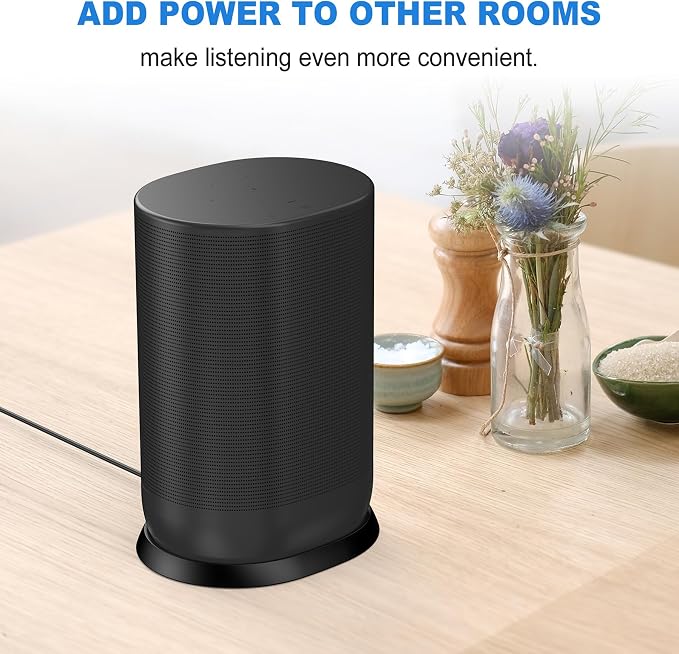 Charging Base Replacement Charger for Sonos Move Gen 2nd and 1st with 45W Adapter(Black)