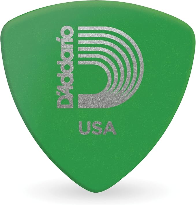 D'Addario Duralin Guitar Picks, Medium, 100 pack, Wide Shape