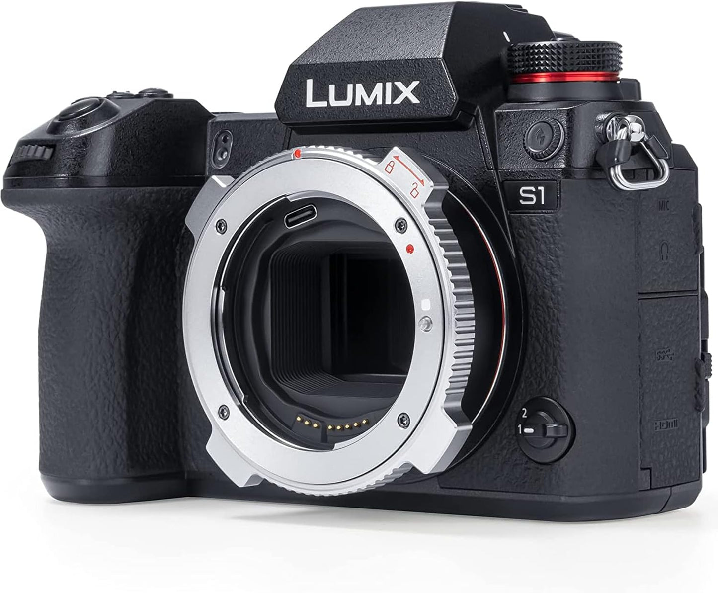 VILTROX EF-L Pro Lens Mount Adapter EF/EF-S Lens to L mount Camera with Security Lock Autofocus Lens Converter Compatible with Canon EF/EF-S Lens to L-mount Camera Leica SL2/Lumix S1 S1H S5/Sigma fp L