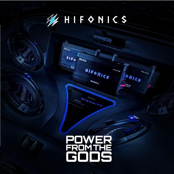 Hifonics ZS-693 Zeus 800W 6" x 9" Car Speakers, 3-Way Coaxial Car Audio Speakers Pair, 4 Ohm