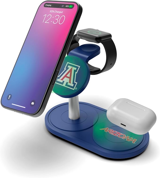 SOAR Collegiate 3-in-1 Wireless Charging Station