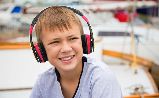 WWE Bluetooth Headphones for Kids, Volume Reduced Wireless Headphones for School Home or Travel (WWE)