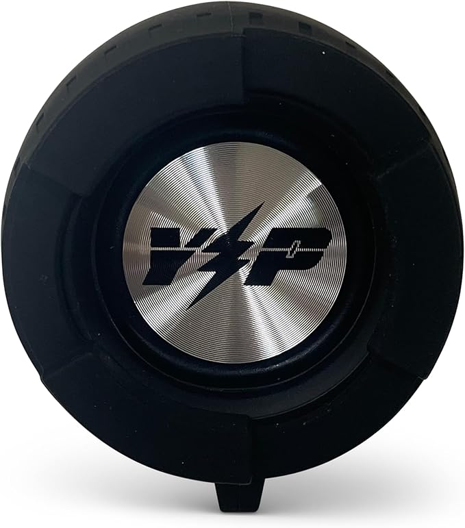 Yak-Power Drytunes Water-Resistant Portable Bluetooth Speaker | IP66 | Party Button Music Sharing | Kayaks | Boats | E-Bikes | Outdoor | Black
