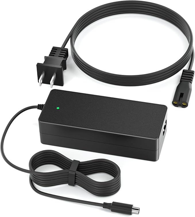 VHBW 42V Replacement Compatible with WERHY H5 H7 Electric Scooter Charger – Fast & Safe Charging for 36V Lithium Battery
