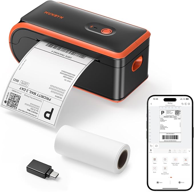 M110/M220/M221/M120 Thermal Label+MC240 Bluetooth Thermal Label Printer+Shipping Label Holder