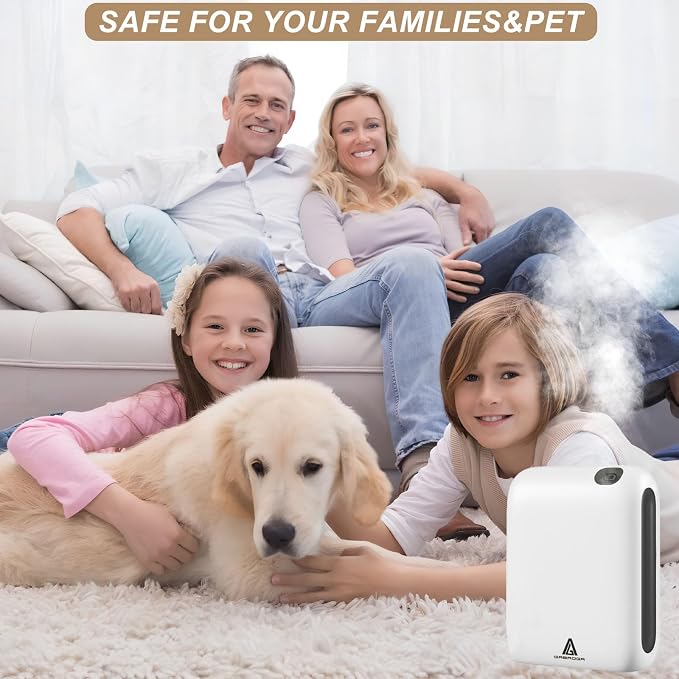 Smart Scent Air Machine for Home, 1500 Sq.Ft Coverage Hotel Collection Diffuser with Cold-air Diffusion Tech，Bluetooth Waterless Diffusers with APP Control for for Home Office Spa Large Room