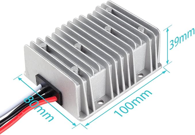 uxcell Voltage Converter Regulator DC/DC DC 12V Step-Up to DC 19V 20A 380W Power Boost Transformer Waterproof