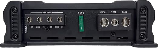 Orion Cobalt 2 Channel Amplifier - 750W RMS, 1500W Max, Class A/B, 2 Ohm Stable, Bass Boost, MOSFET, Car Audio Subwoofer Amp