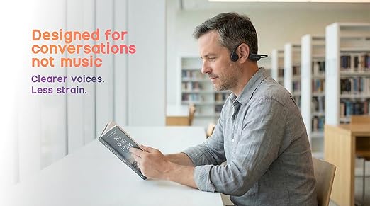 CORE Bone Conduction Sound Amplifier – Open-Ear Personal Listening Wearable for Clearer Conversations