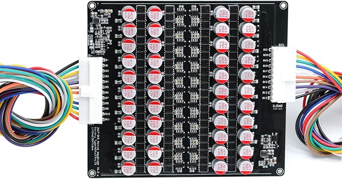17S 20S 21S 5A Capacitor Active Equalizer Balancer LFP Lifepo4 Lithium Lipo/Titanate LTO Battery Energy Transfer Active Equalization Module Faster Whole Group Balancer Board
