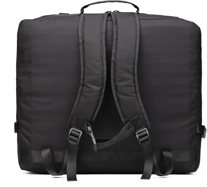 Accordion Case - Gig Bag for 120 Bass Accordion - Straps & Accessories - Soft Case (20.5 x 17 x 9.8 in)