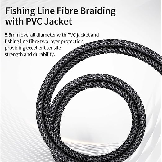 XLR Cable 50 Feet/15.3 Meter 3 Pin Microphone Female to Male Balanced Shielded Cable, Fibre Braiding with 22AWG Oxygen-Free Copper(OFC) Mic Cord for Speaker and Audio System