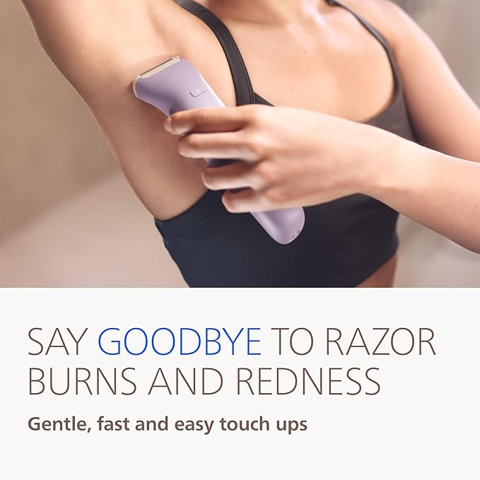 Philips Epilator Series 9000 - Cordless Wet and Dry Electric Epilator, Hair Removal for Legs, Body and Bikini, with ProGuide, 9 Accessories Including Pedicure Head, 60 min. Runtime, Model BRE728/00