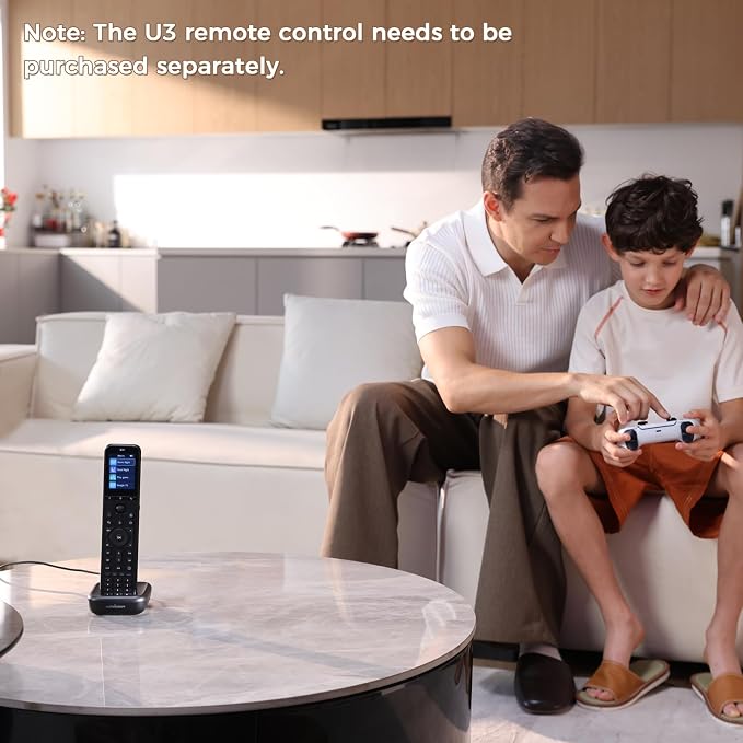 Sofabaton Charging Dock for U3 Universal Remote, Cradle Base Station Charger Stand with USB-C Cable and Adapter, Compatible Only with Sofabaton U3
