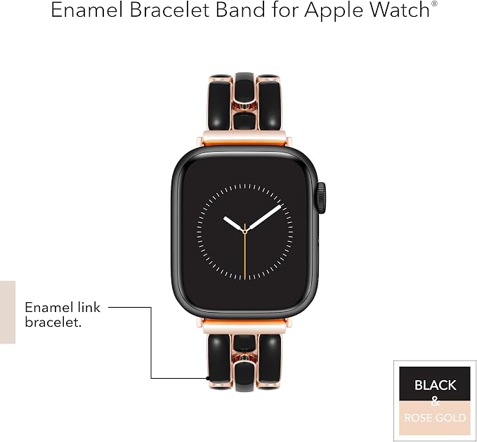 Anne Klein Fashion Bracelet for Apple Watch, Secure, Adjustable, Apple Watch Replacement Band, Fits Most Wrists