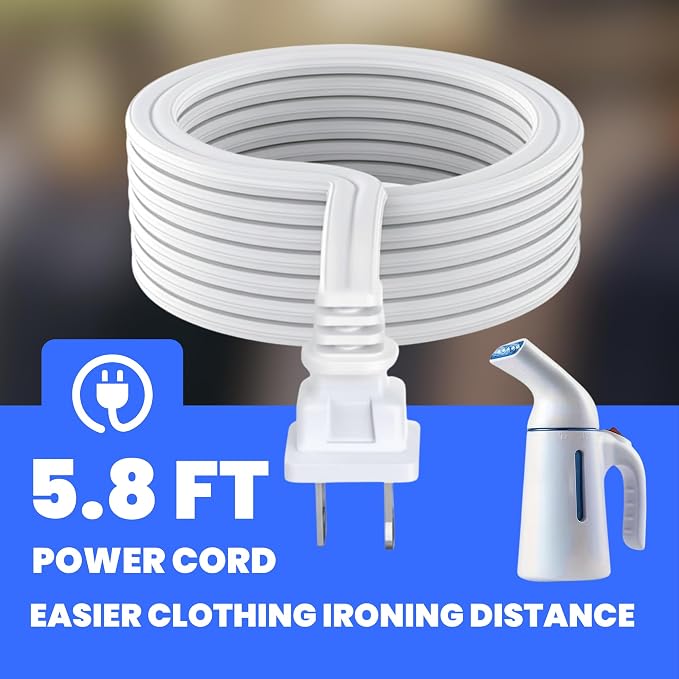 Handheld Garment Steamer – 700W Portable Clothes Steamer with ABS+PC+Stainless Steel+Silicone Build – Blue Color, 110V with US Plug – Fast Heat-Up, Powerful Wrinkle Removal