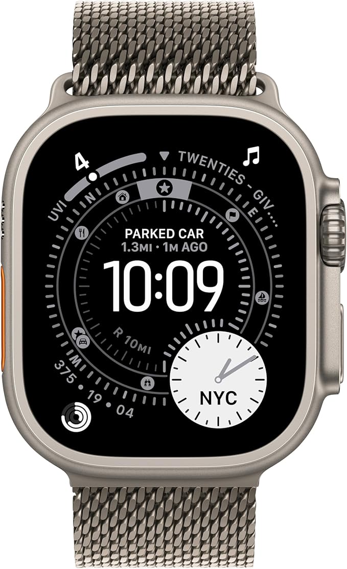 Apple Watch Band - Milanese Loop - 49mm - Natural - Large