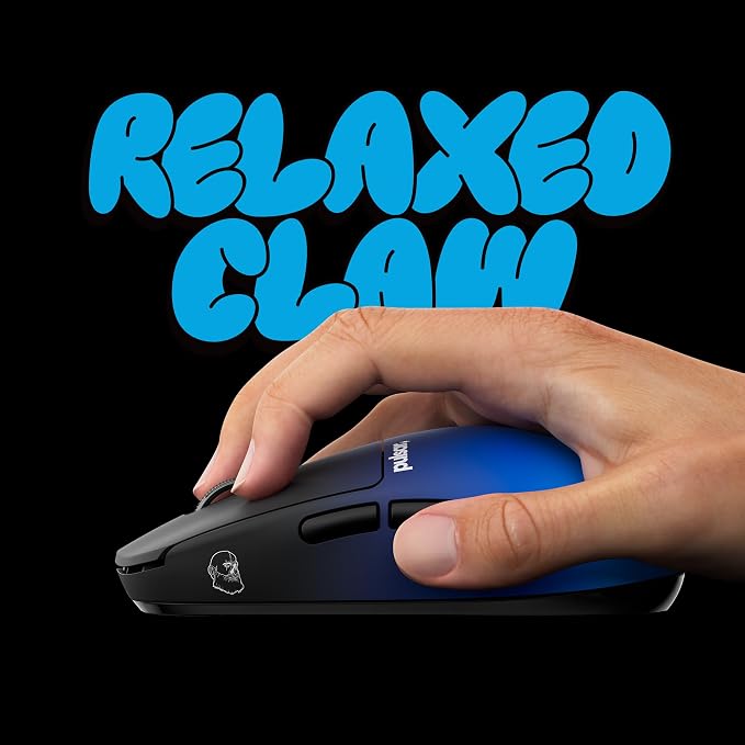 Pulsar Gaming Gears X2H Crazylight Wireless Gaming Mouse, Ultra Lightweight 1.51 oz (43g), Optical Switch, 32000 DPI, 750 IPS, XS-1 Sensor, 8k Compatible (Medium, BadSeedTech Edition)