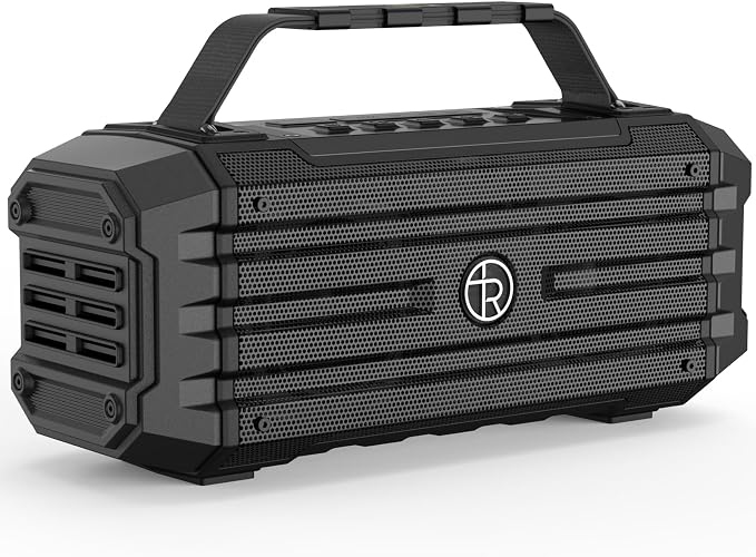 TOMPROAD Bluetooth Speaker 120W Peak 80W Portable Wireless Hi-Fi Loud Outdoor IPX6 Waterproof Big Party Speakers with Deep Bass, TWS Pairing, DSP Sound Boombox for Home Camping Beach