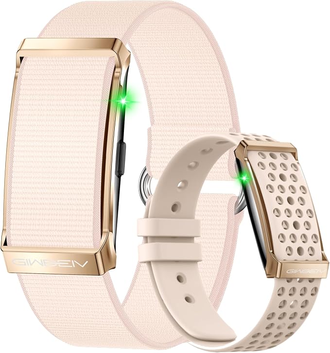 Fitness Smart Bracelet for Men Women, 24/7 Activity Health Tracker | Heart Rate, SpO2, Stress, Step & Calorie Tracker, 30 Days Battery, 170+ Sports Modes, IP68 Waterproof, Free APP, 2 Bands