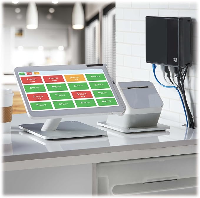 Tripp Lite Cloud-Connected 600VA UPS Battery Backup and Surge Protector, Remote Management & Monitoring, 300W, 4 Outlets, Computer UPS, Wall Mount Option, 5ft Cord, 3-Year Warranty (BC600RNC)