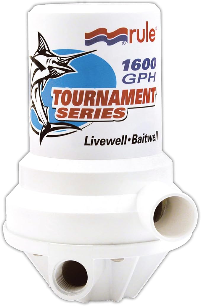 Pump 1600 12V Lw Dual Port