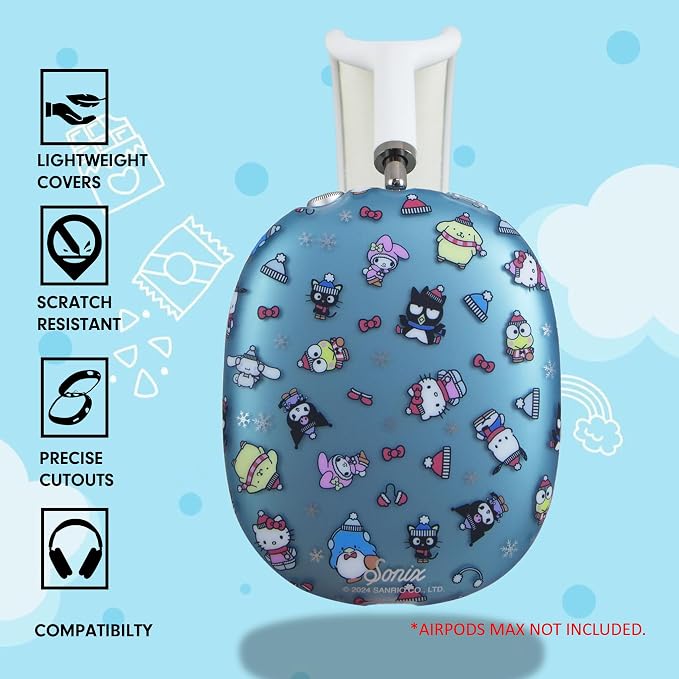 Sonix x Sanrio Protective Case for AirPods Max 2 & 1 | Headphones Cover | Hello Kitty and Friends - Aspen Vacation