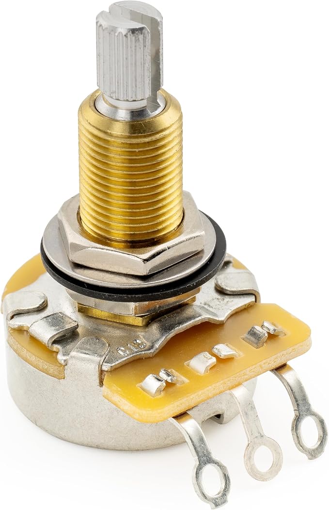CTS 450 A500K Pot Long Split Shaft 3/4 Inch 10% Audio Taper Potentiometer for Electric Guitar Bass