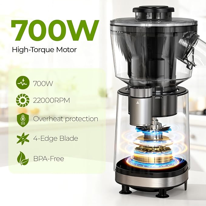 FEPPO Snow Cone Machine & Smoothie Blender 2 in 1, 700W Powerful Shaved Ice Machine Slushine Machine, Frozen Margarita Machine with Stainless Steel Blade, Smoothie Recipe, for Home Kitchen Party