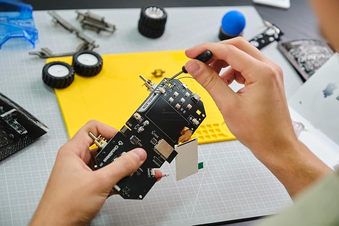 CircuitMess Wheelson 2.0 DIY AI Self-Driving Car Kit | Build & Code Your Own Autonomous Robot | Educational STEM Gift for Ages 11+