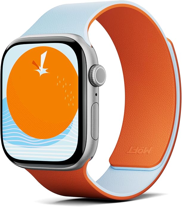 MOFT Snap Duo Watch Bands Compatible with Apple Watch, Quick Magnetic Wear, Duo-Color Design & Soft Silicone, iWatch Bands for Ultra 3/2/1, Series 11/10/9/8/7/SE/6/5/4/3/2/1, 38/40/41/42/44/45/46/49mm