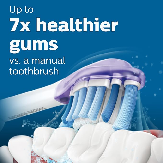 Philips Sonicare Genuine C3 Premium Plaque Control and G3 Premium Gum Care Toothbrush Heads (4 Brush Heads)