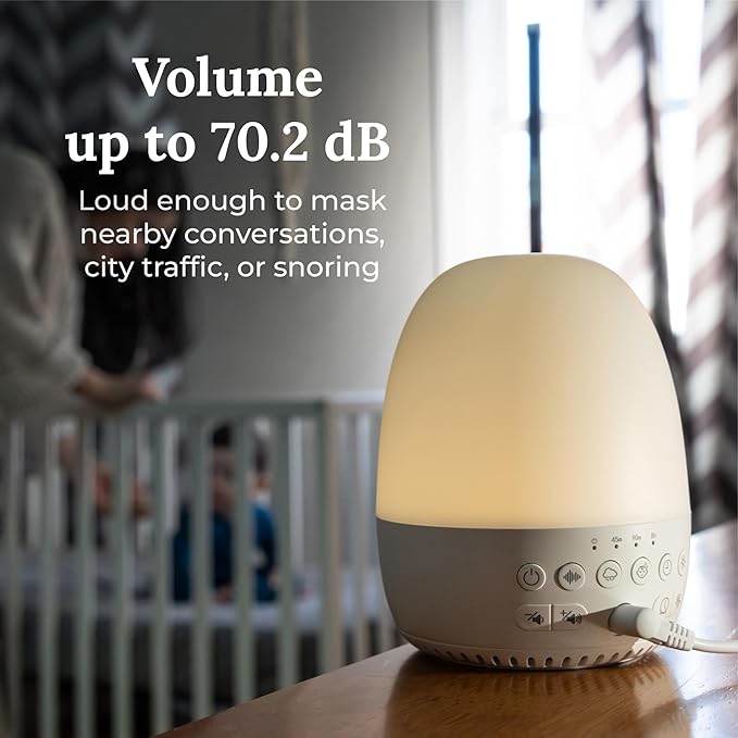 Yogasleep Light to Rise White Noise Sound Machine & Sleep Trainer with Night Light. Sleep Aid for Baby & Toddler, 30 Soothing Sounds Including Lullabies & Nature Sounds, Registry & Nursery Must Have