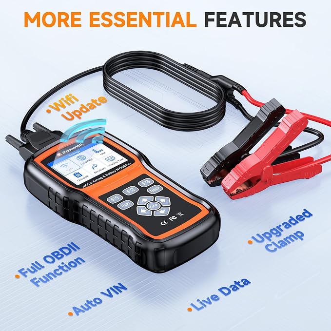FOXWELL NT630 Pro 2 in 1 OBD2 Scanner Battery Tester 12V, FOXWELL NT301 CASE OBD2 Scanner Professional Enhanced OBDII Diagnostic Box