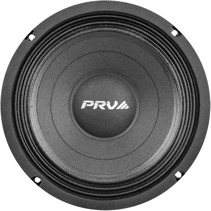 PRV AUDIO 8 Inch Midbass Speaker 8MB450 v2, 450 Watts, 8 Ohm, 2 Inch Voice Coil, Pro Audio Loudspeaker (Single)
