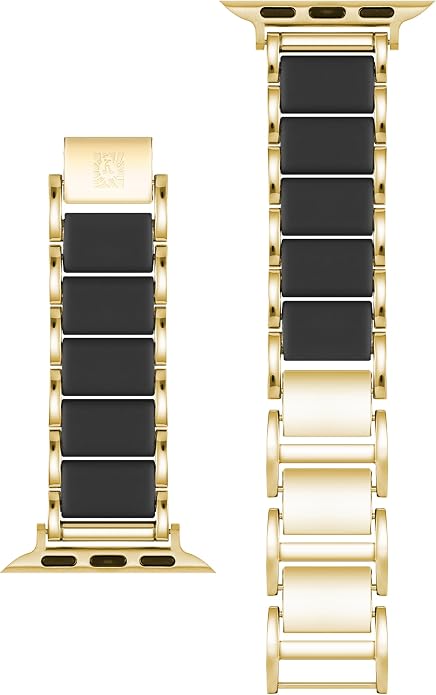 Anne Klein Silicone Adjustable Bracelet for Apple Watch