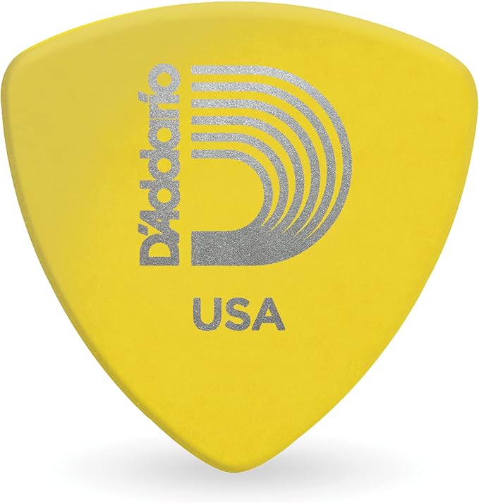 D'Addario Duralin Guitar Picks, Light/Medium, 100 pack, Wide Shape