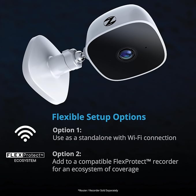 Night Owl Indoor Plug-in Wireless 1080p Deterrence Cameras with 2-Way Audio (2-Pack)