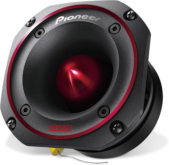 PIONEER P.R.O. Series TS-B401PRO 4' Speakers (Pair) 600W Max, Perfect for High-SPL Builds and Pro-Level Car Audio, Bullet Style Tweeter
