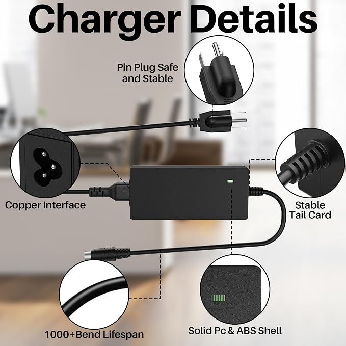 12V DC Power Cord for Synology NAS DiskStation DS1522+DS923+ DS1520+ DS418 DS420+ DS423+ DS620slim DS718+DS720+DS723+ DS916+ DS918+ DS920+ DS1019+ NAS Server Power Supply Replacement Cord