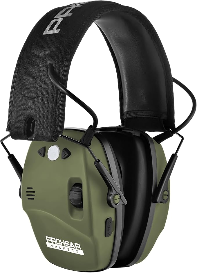 PROHEAR Ear Protection Safety Earmuffs for Shooting Noise Reduction Slim Hearing Protector