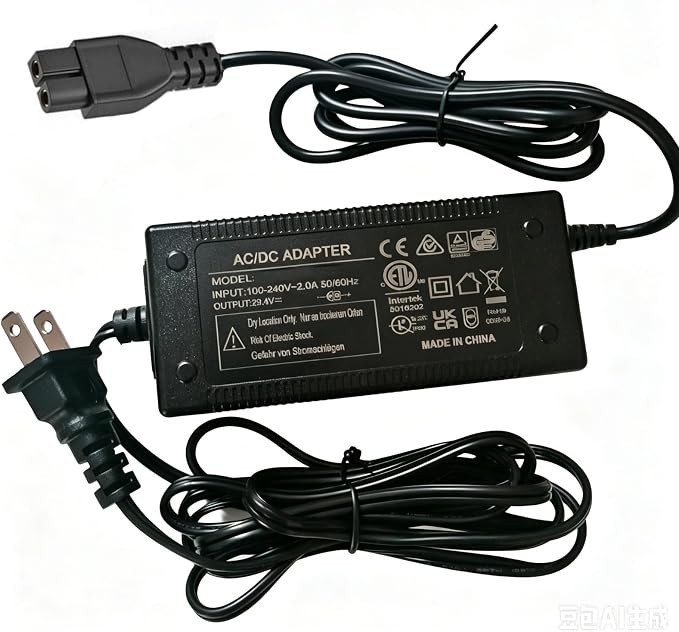 29.4V Fast Charger Cord for Aiper Scuba S1 Pro, N1 Pro, N1 Ultra Robotic Pool Vacuum Cleaner, Compatible with Scuba S1Pro, N1Pro 25.2V Cordless Pool Power Adapter Supply-9.5ft