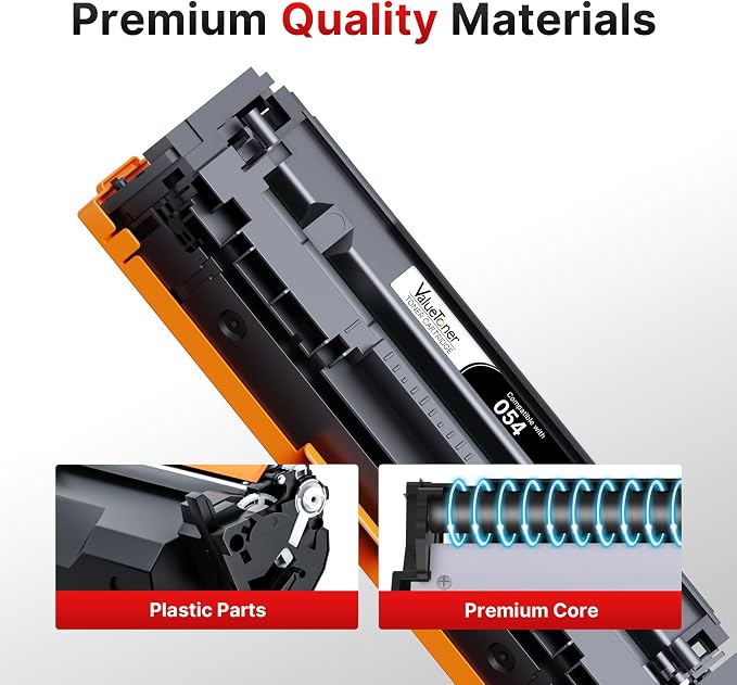 Compatible Canon 054 Toner Cartridge Set 4 Pack Replacement for Canon MF642cdw Toner Cartridges, Work for Color ImageCLASS MF642cdw MF644cdw MF641CW LBP622Cdw (4 Pack with Canon Cartridge 054)
