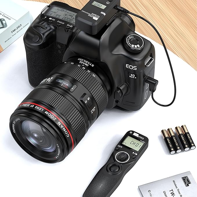 Pixel Wireless Shutter Remote Release Control TW283 for Sony A99II, A77II, A58, A68, A7, A7II, A7R, A7RII, A7S, A7SII, A3000, A5100, A5000 A6000